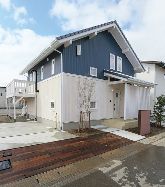 宇都宮市で建て替えをするならNEXT HAUS DESIGNのFACADE DESIGN04