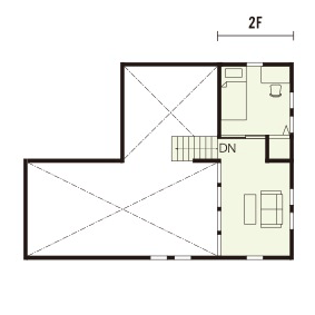 宇都宮市でスキップフロアといえばNEXT HAUS DESIGNのプラン08