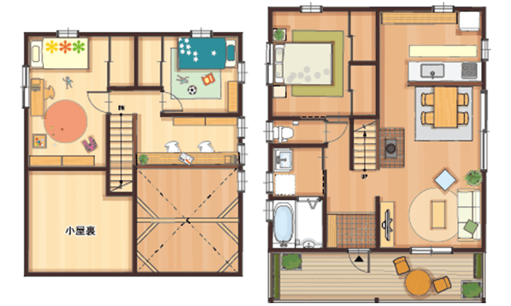 栃木県宇都宮市のローコスト住宅はNEXT HAUS DESIGNの間取り