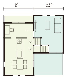 栃木県で注文住宅といえばNEXT HAUS DESIGNのMiMiのプラン05