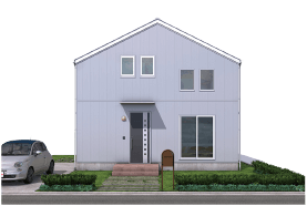 宇都宮市での注文住宅NEXT HAUS DESIGNのRのカラーホワイト