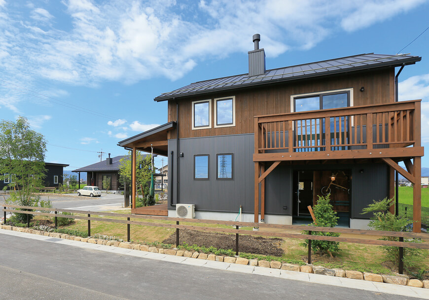 栃木県での注文住宅NEXT HAUS DESIGNのR外観01