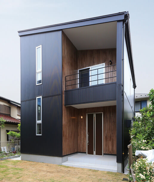 宇都宮市の住宅メーカーNEXT HAUS DESIGNのFACADE DESIGN01