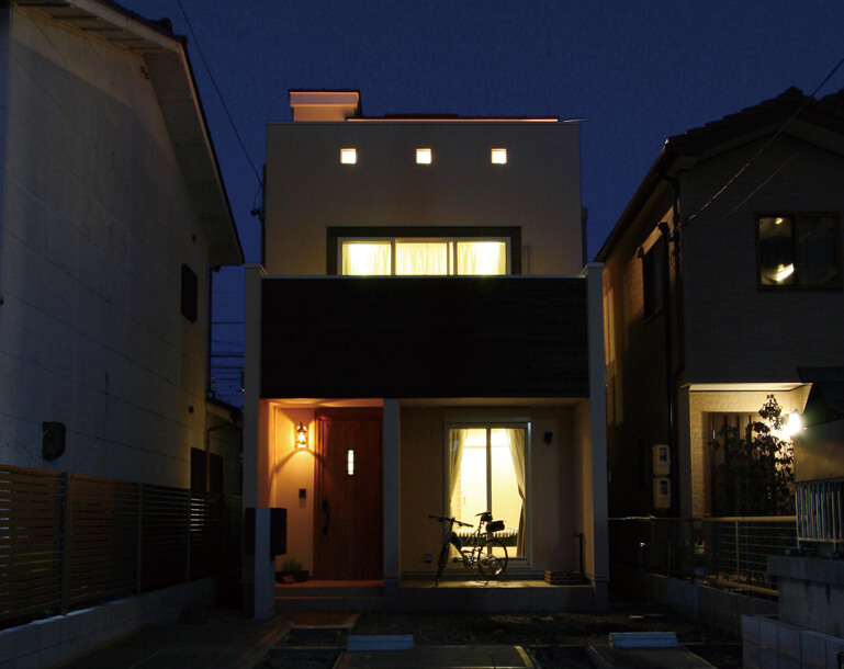 栃木県の工務店が建てるNEXT HAUS DESIGNの外観01