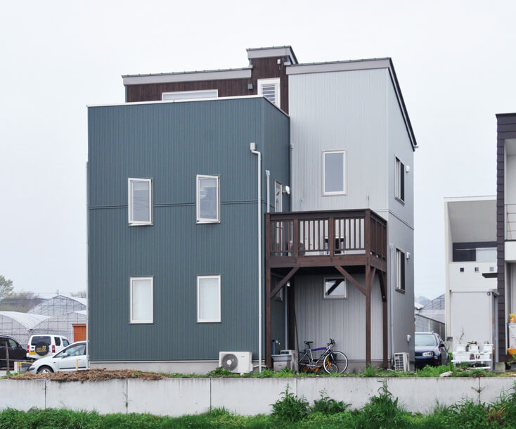 栃木県の工務店が建てるNEXT HAUS DESIGNの外観02